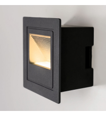 Applique in metallo nera LSL0001 5w 390 lumen 4000k luce naturale misura 84x84x50mm lampada da parete IP65 da esterno Applique in metallo nera LSL0001 5w 390 lumen 4000k luce naturale misura 84x84x50mm lampada da parete IP65 da esterno