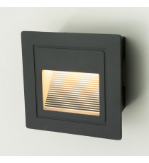 Applique in metallo nera LSL0001 5w 390 lumen 4000k luce naturale misura 84x84x50mm lampada da parete IP65 da esterno Applique in metallo nera LSL0001 5w 390 lumen 4000k luce naturale misura 84x84x50mm lampada da parete IP65 da esterno