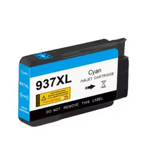 Cartuccia 937XLC ciano ink pigmentato alta capacità compatibile per Hp OfficeJet 9110b,9120B,9123,9133,9720,9730 1.650 pagine Cartuccia 937XLC ciano ink pigmentato alta capacità compatibile per Hp OfficeJet 9110b,9120B,9123,9133,9720,9730 1.650 pagine