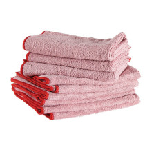Panni microfibra Ultrega - 40 x 40 cm - rosso - Perfetto - pack 10 pezzi Panni microfibra Ultrega - 40 x 40 cm - rosso - Perfetto - pack 10 pezzi
