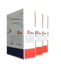 Scatola archivio ST-box - 37 x 26,5 x 9 cm - bianco - Starline