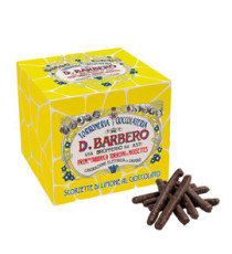 Scorzette di limone - ricoperte di cioccolato fondente - 150 gr - Barbero Scorzette di limone - ricoperte di cioccolato fondente - 150 gr - Barbero