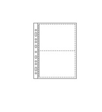 Buste forate Atla FT porta foto e cartoline - 4 spazi 15 x 21 cm - trasparente - Sei Rota - conf. 10 pezzi