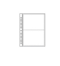 Buste forate Atla FT porta foto e cartoline - 4 spazi 15x21 cm - trasparente - Sei Rota - conf. 10 pezzi