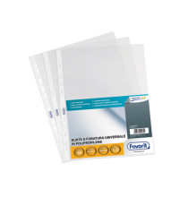 Buste forate Special PP - Superior - buccia - 21 x 29,7 cm - trasparente - Favorit - conf. 50 pezzi