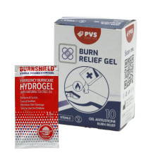 Bustina gel sterile Burnshield - per ustioni - 3,5 gr - PVS - astuccio 10 pezzi Bustina gel sterile Burnshield - per ustioni - 3,5 gr - PVS - astuccio 10 pezzi