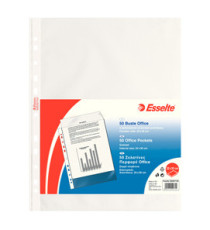 Buste forate CopySafe - Office - buccia - 22 x 30 cm - trasparente - Esselte - conf. 50 pezzi