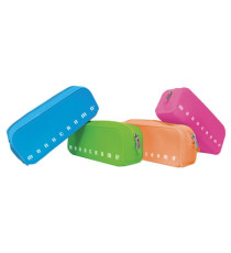Bustina silicone Soft Touch Monocromo - 80x200x60 mm - colori assortiti fluo - Pigna Bustina silicone Soft Touch Monocromo - 80x200x60 mm - colori assortiti fluo - Pigna