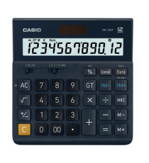 Calcolatrice da tavolo DH-12ET - 12 cifre - blu - Casio Calcolatrice da tavolo DH-12ET - 12 cifre - blu - Casio