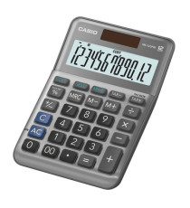 Calcolatrice da tavolo MS-120FM - 12 cifre - grigio - Casio Calcolatrice da tavolo MS-120FM - 12 cifre - grigio - Casio