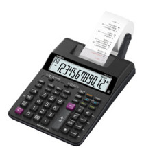 Calcolatrice scrivente HR-150RCE - con adattatore - 12 cifre - 5,8 x 16,5 x 24,2 cm - nero - Casio