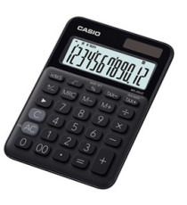 Calcolatrice da tavolo MS 20UC - 105x149,5x23 mm - 12 cifre - plastica - nero - Casio Calcolatrice da tavolo MS 20UC - 105x149,5x23 mm - 12 cifre - plastica - nero - Casio