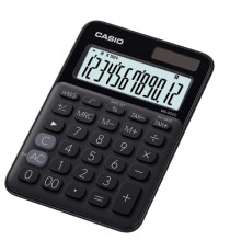 Calcolatrice da tavolo MS 20UC - 105x149,5x23 mm - 12 cifre - plastica - nero - Casio Calcolatrice da tavolo MS 20UC - 105x149,5x23 mm - 12 cifre - plastica - nero - Casio