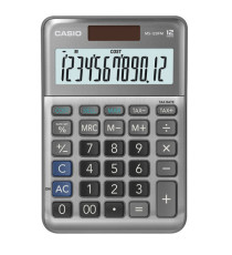 Calcolatrice da tavolo MS-120FM - 12 cifre - grigio - Casio