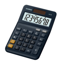 Calcolatrice da tavolo MS-8E - 31,7x103x145 mm - 8 cifre - plastica - blu - Casio