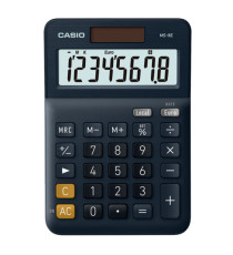 Calcolatrice da tavolo MS-8E - 31,7x103x145 mm - 8 cifre - plastica - blu - Casio Calcolatrice da tavolo MS-8E - 31,7x103x145 mm - 8 cifre - plastica - blu - Casio