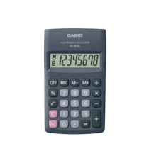 Calcolatrice tascabile HL - 815L BL - 8 cifre - grigio - Casio Calcolatrice tascabile HL - 815L BL - 8 cifre - grigio - Casio