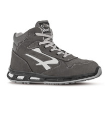 Calzatura di sicurezza Infinity S3 - pelle nabuk naturale - taglia 42 - grigio - U-Power Calzatura di sicurezza Infinity S3 - pelle nabuk naturale - taglia 42 - grigio - U-Power