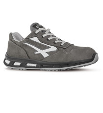 Calzatura di sicurezza Kick S3 - pelle nabuk naturale - taglia 47 - grigio - U-Power Calzatura di sicurezza Kick S3 - pelle nabuk naturale - taglia 47 - grigio - U-Power