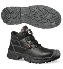 Calzatura di sicurezza Texas UK S3 SRC Rock&roll - pelle grana mina idrorepellente - numero 35 - nero - U-Power Calzatura di sicurezza Texas UK S3 SRC Rock&roll - pelle grana mina idrorepellente - numero 35 - nero - U-Power