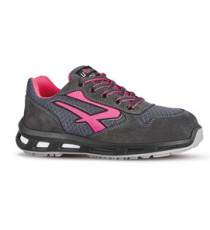 Calzatura di sicurezza Verok SP1 SRC - nylon/pelle scamosciata - grigio/rosa - taglia 36 - U-Power Calzatura di sicurezza Verok SP1 SRC - nylon/pelle scamosciata - grigio/rosa - taglia 36 - U-Power