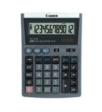Canon - Calcolatrice TX-1210E - Grigio - 4100A014 Canon - Calcolatrice TX-1210E - Grigio - 4100A014