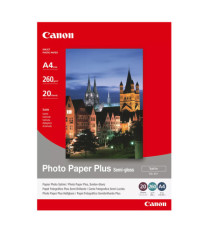 Canon - Canon Carta fotografica Plus Semi-Gloss SG-201 - A4 - 20 Fogli - 1686B021 Canon - Canon Carta fotografica Plus Semi-Gloss SG-201 - A4 - 20 Fogli - 1686B021