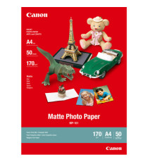 Canon - Carta fotografica Matte MP-101 - A4 - 50 Fogli - 7981A005 Canon - Carta fotografica Matte MP-101 - A4 - 50 Fogli - 7981A005