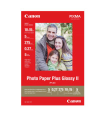 Canon - Carta fotografica Plus Glossy II PP-201 - 10 x 15 cm - 5 Fogli - 2311B053 Canon - Carta fotografica Plus Glossy II PP-201 - 10 x 15 cm - 5 Fogli - 2311B053