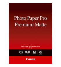 Canon - Carta fotografica Premium Matte PM-101 - A3 - 20 Fogli - 8657B006 Canon - Carta fotografica Premium Matte PM-101 - A3 - 20 Fogli - 8657B006