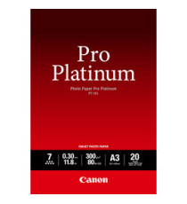 Canon - Carta fotografica Pro Platinum PT-101 - A3 - 20 Fogli - 2768B017 Canon - Carta fotografica Pro Platinum PT-101 - A3 - 20 Fogli - 2768B017