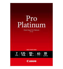 Canon - Carta fotografica Pro Platinum PT-101 - A3 - 20 Fogli - 2768B017 Canon - Carta fotografica Pro Platinum PT-101 - A3 - 20 Fogli - 2768B017