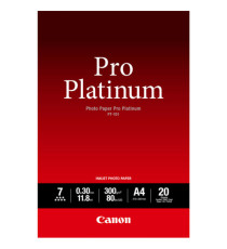 Canon - Carta fotografica Pro Platinum PT-101 - A4 - 20 Fogli - 2768B016 Canon - Carta fotografica Pro Platinum PT-101 - A4 - 20 Fogli - 2768B016