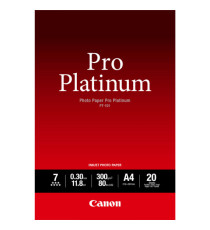 Canon - Carta fotografica Pro Platinum PT-101 - A4 - 20 Fogli - 2768B016 Canon - Carta fotografica Pro Platinum PT-101 - A4 - 20 Fogli - 2768B016