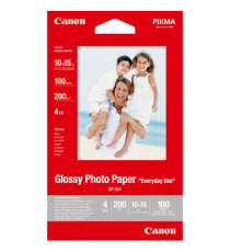 Canon - Carta lucida fotografica GP-501 - 4 x 6 - 100 fogli - 0775B003 Canon - Carta lucida fotografica GP-501 - 4 x 6 - 100 fogli - 0775B003