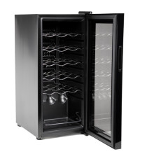 Cantinetta Vermentino 18C - per 18 bottiglie - 34,5 x 45 x 77 cm - nero - Hom-io Cantinetta Vermentino 18C - per 18 bottiglie - 34,5 x 45 x 77 cm - nero - Hom-io