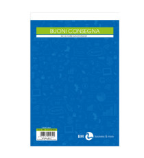 Blocco buoni di consegna - 50 fogli x 2 copie ricalcanti - 150 x 225 mm - BM Blocco buoni di consegna - 50 fogli x 2 copie ricalcanti - 150 x 225 mm - BM
