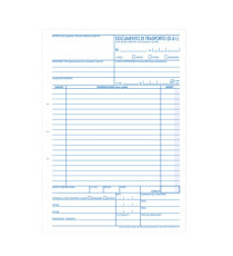 Blocco DDT - 225 x 297mm - 50 x 3 copie - BM Blocco DDT - 225 x 297mm - 50 x 3 copie - BM