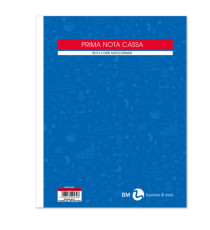 Blocco prima nota cassa - 50 fogli x 2 copie ricalcanti - 22 x 28cm - BM Blocco prima nota cassa - 50 fogli x 2 copie ricalcanti - 22 x 28cm - BM