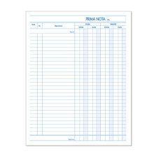 Blocco prima nota cassa - 50 fogli x 2 copie ricalcanti - 22 x 28cm - BM Blocco prima nota cassa - 50 fogli x 2 copie ricalcanti - 22 x 28cm - BM