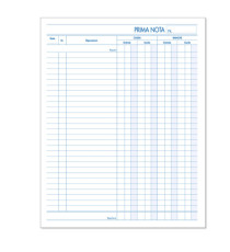 Blocco prima nota cassa - 50 fogli x 2 copie ricalcanti - 22 x 28cm - BM Blocco prima nota cassa - 50 fogli x 2 copie ricalcanti - 22 x 28cm - BM