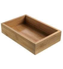 Contenitore buffet - 15,3 x 22,9 x 5 cm - bamboo - naturale - Leone
