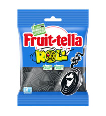 Caramella gommosa - liquirizia roll - formato pocket 90 gr - Fruit-Tella Caramella gommosa - liquirizia roll - formato pocket 90 gr - Fruit-Tella
