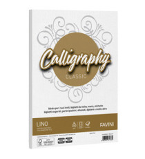 Carta Calligraphy Lino - A4 - 200 gr - bianco 01 - Favini - conf. 50 fogli Carta Calligraphy Lino - A4 - 200 gr - bianco 01 - Favini - conf. 50 fogli