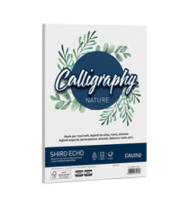 Carta Calligraphy Nature Shiro Eco - A4 - 250 gr - gesso - Favini - conf. 50 fogli