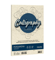 Carta Calligraphy Pergamena - A4 - 190 gr - naturale 06 - Favini - conf. 50 fogli Carta Calligraphy Pergamena - A4 - 190 gr - naturale 06 - Favini - conf. 50 fogli