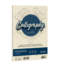 Carta Calligraphy Pergamena - A4 - 190 gr - naturale 06 - Favini - conf. 50 fogli Carta Calligraphy Pergamena - A4 - 190 gr - naturale 06 - Favini - conf. 50 fogli