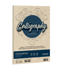 Carta Calligraphy pergamena - A4 - 190 gr - sabbia 02 - Favini - conf. 50 fogli Carta Calligraphy pergamena - A4 - 190 gr - sabbia 02 - Favini - conf. 50 fogli