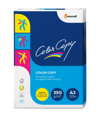 Carta Color Copy - A3 - 350 gr - bianco - Mondi - conf. 125 fogli Carta Color Copy - A3 - 350 gr - bianco - Mondi - conf. 125 fogli