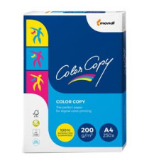 Carta Color Copy - A4 - 200 gr - bianco - Mondi - conf. 250 fogli